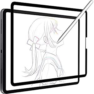 YMYWorld ペーパーテクスチャ フィルム 着脱式 iPad Pro 11 (2022 第4世代 M2 / 2020 / 2018) / iPad Air 5 / iPad Air4 用 保護