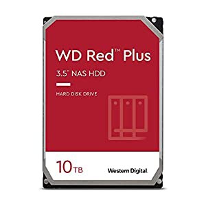 Western Digital ウエスタンデジタル 内蔵 HDD 10TB WD Red Plus NAS RAID (CMR) 3.5インチ WD101EFBX-EC 【国内正規代理店品】(