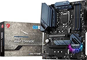 MAG B560 Torpedo (ATX、第11/10世代Intel Core、LGA 1200ソケット、DDR4、PCIe 4、CFX、M.2スロット、USB 3.2、2.5G LAN、DP/HD