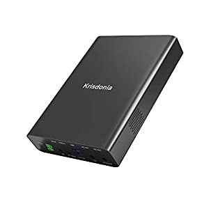 Krisdonia モバイルバッテリー 64000mAh PD対応 100W USB-C + DC + USB-A 5ポート 大容量iPhone/Android/MacBook/ノートパソコン