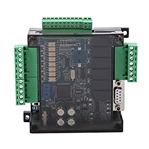 PLCコントローラボードPLC産業用制御ボードFX3U-14MR8入力6出力プログラマブルシンプルコントローラ(中古品)