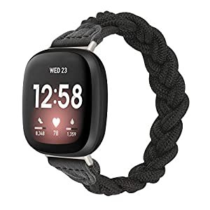 【Amazon限定ブランド】 Wearlizer Fitbit Versa3 バンド/Fitbit Senseバンド Fitbit Versa3/Fitbit Senseに対応 Fitbit Versa3 