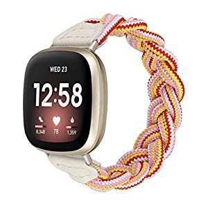 【Amazon限定ブランド】 Wearlizer Fitbit Versa3 バンド/Fitbit Senseバンド Fitbit Versa3/Fitbit Senseに対応 Fitbit Versa3 