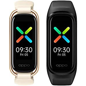 OPPO Band Style バニラ スマートウォッチ 睡眠モニター 心拍数 防水 健康管理【日本正規代理店品】(中古品)