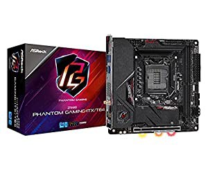 ASRock マザーボード Z590 Phantom Gaming-ITX/TB4 Intel 10世代 ・ 11世代 CPU(LGA1200) Z590 Mini-ITX 【国内正規代理店】(中 