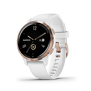 GARMIN(ガーミン) スマートウォッチ GPS Venu 2S White / Rose Gold【日本正規品】 010-02429-63 小(中古品)