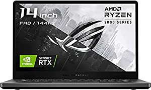 ASUS ゲーミングノートパソコン ROG Zephyrus G14 GA401QC(14インチ/Ryzen 7 5800HS/16GB, 512GB/RTX 3050 Laptop GPU/1,920×1,