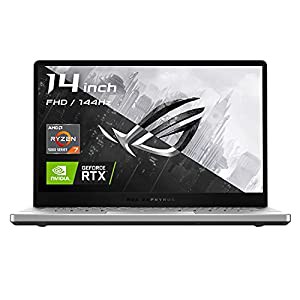 ASUS ゲーミングノートパソコン ROG Zephyrus G14 GA401QC(14インチ/Ryzen 7 5800HS/16GB, 512GB/RTX 3050 Laptop GPU/1,920×1,