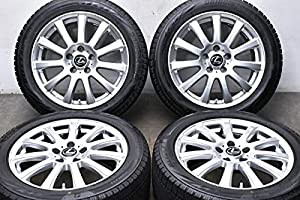 中古 スタッドレスタイヤホイール 4本セット 17インチ 7J +39 225/50R17 94Q LA STRADA 製ホイール A42832(中古品)