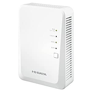 アイ・オー・データ Wi-Fi6 無線LAN 中継機 360コネクト 11ax 1201Mbps+574Mbps コンセント直挿し 日本メーカー WN-DAX1800EXP( 