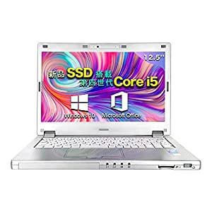 【中古パソコン】国産大手メーカー CF-MX3 シリーズ インテル第4世代Core i5 （4210U) 2.4GHz 【MS Office 2016搭載】【Win 10搭