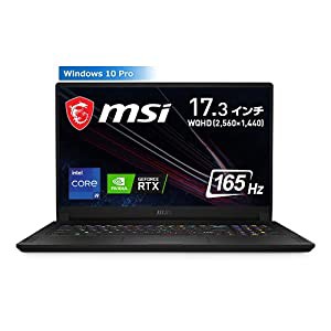 【第11世代CPU・RTX3080搭載】MSIゲーミングノートPC GS76 Win10Pro i9 RTX3080/17.3WQHD/165Hz/32GB/1TB/GS76-11UH-192JP【Wind