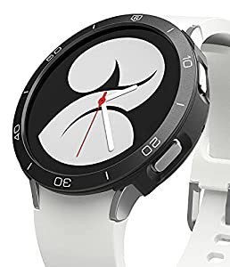 【2個セット】【Ringke】Galaxy Watch 4 40mm ケース アルミ製 バンパー カスタム 保護 フレーム 簡単取り付け カバー ソフト TP