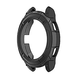 LICHIFIT Samsung Galaxy Watch4 Classic用ケース 保護ケース 傷防止 TPUカバー ウォッチ 46mm アクセサリー（ブラック）(中古品