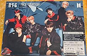 初回盤ABTS FACE YOURSELF CD＋Blu-ray ステッカー付 バンタン 防弾少年団 グク テテ RM SUGA JHOPE V JIN JIMIN ブルーレイ(中 