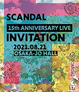 SCANDAL 15th ANNIVERSARY LIVE 『INVITATION』 at OSAKA-JO HALL [Blu-ray通常盤](中古品)