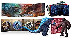 ゴジラvsコング 完全数量限定生産4枚組 ムービーモンスターシリーズ GODZILLA VS. KONG SPECIAL SET 同梱 [Blu-ray](中古品)