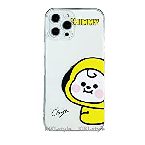 透明 CHIMMY iPhoneSE第3世代 iPhoneSE第2世代 iPhone7 iPhone8 ケース 防弾少年団 可愛い iPhoneケース 全モデル対応 BT21 グッ