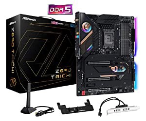 ASRock マザーボード Z690 Taichi Intel 第12世代CPU(LGA1700)対応 Z690 ATX マザーボード 【国内正規代理店品】(中古品)