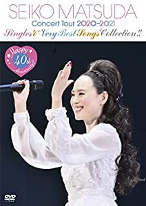 Happy 40th Anniversary!! Seiko Matsuda Concert Tour 2020~2021 "Singles & Very Best Songs Collection!!" (通常盤)(特典:な 