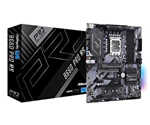 ASRock マザーボード B660 Pro RS Intel B660 シリーズ 第12世代 CPU ( LGA1700 ) 対応 B660M ATX マザーボード 【国内正規代理 