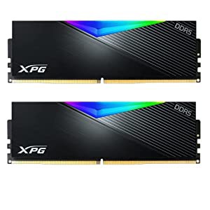 XPG Lancer LANCER RGB デスクトップPC用メモリ DDR5 PC5-48000 (DDR5-6000) 対応 16GB×2枚 DDR5 U-DIMM XMP 3.0 サポート AX5U