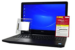 ノートパソコン 【Office搭載】 SSD 512GB (新 品 換 装) DELL Latitude 3560 第5世代 Core i5 5200U HD 15.6インチ 16GB/512GB/