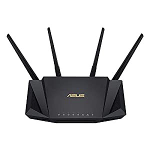 【Amazon.co.jp限定】 ASUS WiFi 無線 ルーター WiFi6 2402+574Mbps v6プラス対応デュアルバンド RT-AX3000 V2 Broadcom クワッ 