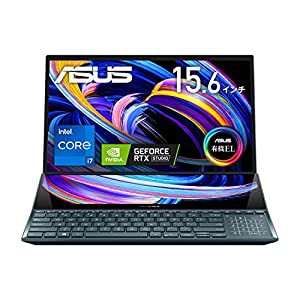 【 有機EL ディスプレイ搭載 】 ASUS ノートパソコン Zenbook Pro Duo 15 OLED UX582HM ( インテル Core i7 11800H 16GB 1TB 14.