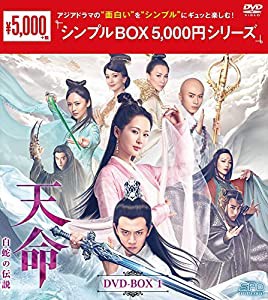 天命~白蛇の伝説~ DVD-BOX1 （シンプルBOX 5,000円シリーズ）(中古品)