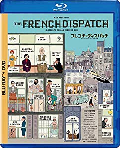 フレンチ・ディスパッチ ザ・リバティ、カンザス・イヴニング・サン別冊 ブルーレイ+DVDセット [Blu-ray](中古品)