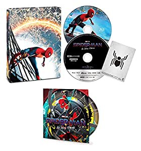 【Amazon.co.jp限定】スパイダーマン:ノー・ウェイ・ホーム 4K ULTRA HD & ブルーレイセット スチールブック仕様(初回生産限定)(