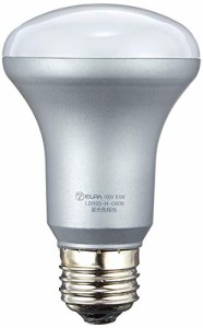 ELPA LED電球 レフ球形 口金直径26mm 昼光色 LDR6D-H-G600