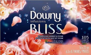 Downy ダウニー アンバーブロッサム シート 105シート(乾燥機用柔軟仕上シート)