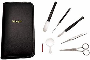Vixen 顕微鏡アクセサリー 解剖器セット(ケース付) ブラック 24026-5
