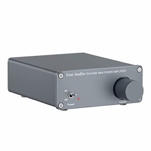 Fosi Audio TDA7498E 320W 2チャンネルステレオオーディオアンプレシーバーホームスピーカー用ミニHi-FiクラスD内蔵アンプ160W x 2 * 24V