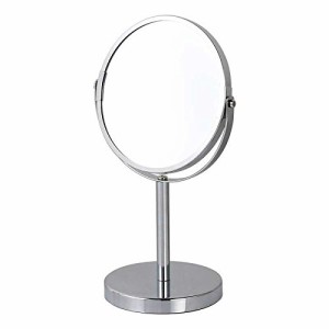 ダルトン(Dulton) 鏡 ラウンド スタンドミラー 高さ280*幅165*奥行120mm 片面3倍鏡 ROUND STAND MIRROR G755-903