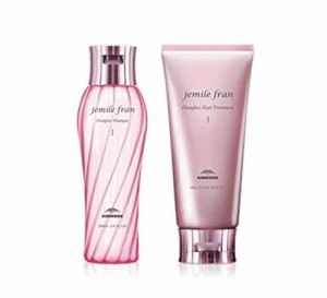 ミルボン ジェミールフラン ヒートグロス J シャンプー200ml トリートメント180g セット【jemile fran】