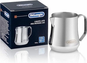 デロンギ(DeLonghi)ステンレス製ミルクジャグ 350ml DLSC060 シルバー