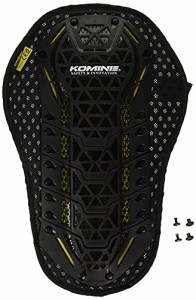 コミネ(KOMINE) バイク用 CEレベル2バックインナープロテクター ブラック L SK-829 1239 CE規格レベル2