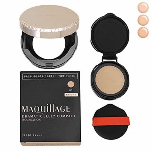 マキアージュ MAQuillAGE ドラマティックジェリーコンパクト SPF30/PA*** ケース付き 02 やや明るめ*自然な肌色