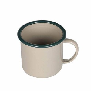 ダルトン(Dulton) キャンプ 食器 ENAMELED MUG BEIGE/GREEN K19-0099 ベージュ