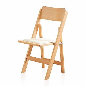 KAIHAOWIN ダイニングチェア 天然木 折りたたみ 椅子 折り畳み椅子 木製 イス 組立不要 おしゃれ 省スペース 軽量 食卓椅子 リビングチェ