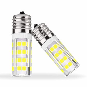 LED 電球 E17 口金直径17mm 可調光 セラミックス 電球40Ｗ形相当 昼光色 6000K 広配光タイプ 4W AC 110V 全光束400lm (2個入昼白色)