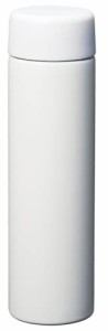 水筒 ミニ マグボトル 真空2層 保温 保冷 小さめ スリム で おしゃれ な ステンレスボトル ホワイト 180ｍl 35069WH