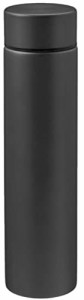 丸辰(Marutatsu) 水筒 ミニ マグボトル 真空2層 保温 保冷 小さめ スリム で おしゃれ な ステンレスボトル ブラック 220ml 35070BK