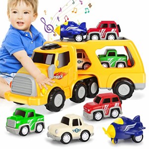 車 おもちゃ ミニカー 2 3 4 5 6 歳 おもちゃ 男の子 女の子 建設車両セット 光と音で 子供 の 車 おもちゃ 2 3 歳 おもちゃ 男の子ラン