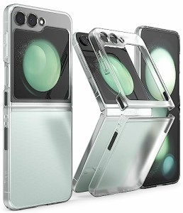 【Ringke】Galaxy Z Flip5 ケース 2023 黄ばみ防止 半透明 指紋防止 ギャラクシーフリップ5 ケース Samsung 折りたたみスマートフォン 落