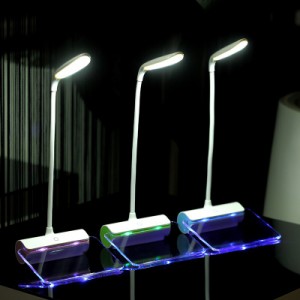 折りたたみ式充電式LEDタッチ蛍光灯ナイトライト研究用ランプ、メッセージボード付きXmasギフト