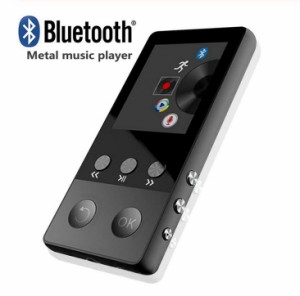 MP3 MP4プレーヤー 1.8インチスクリーン Bluetooth HiFi ポータブル スピーカー ラジオFM 録音 電子書籍 ウォークマン スポーツ